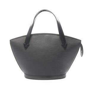 Louis Vuitton Saint Jacques handbag black leather Epi